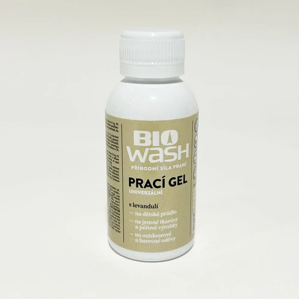 BioWash Pracie gel BioWash levandule 100 ml
