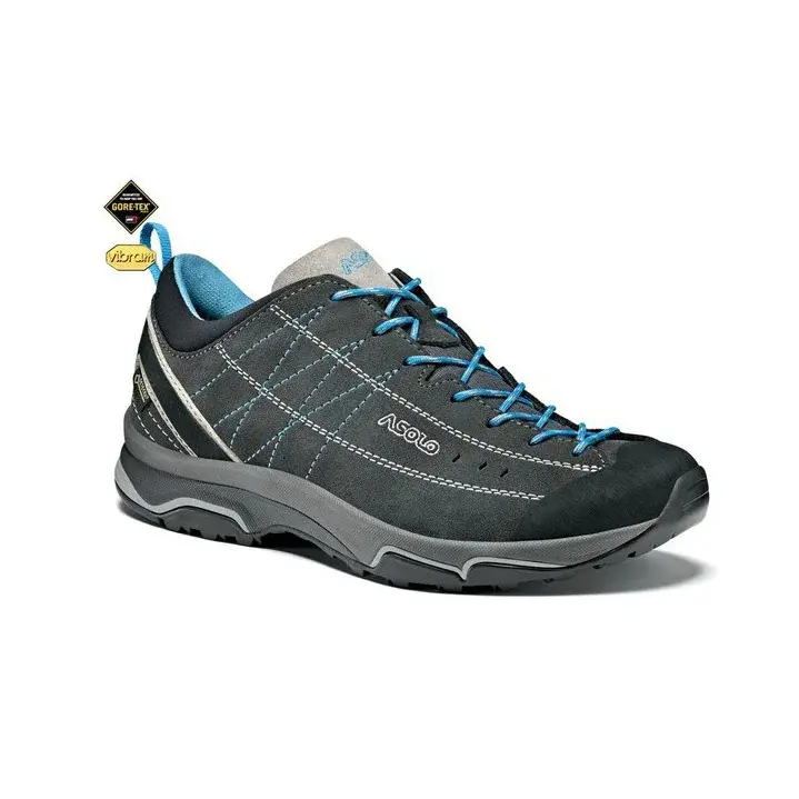 Asolo Topánky Asolo Nucleon GV ML graphite/silver/cyan blue