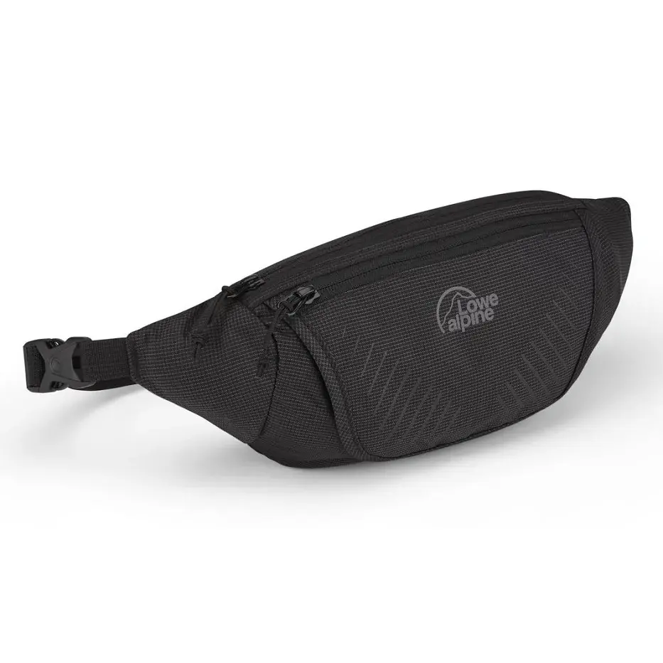 Lowe Alpine Cestovná ľadvinka Lowe Alpine Belt Pack 1L Black/black
