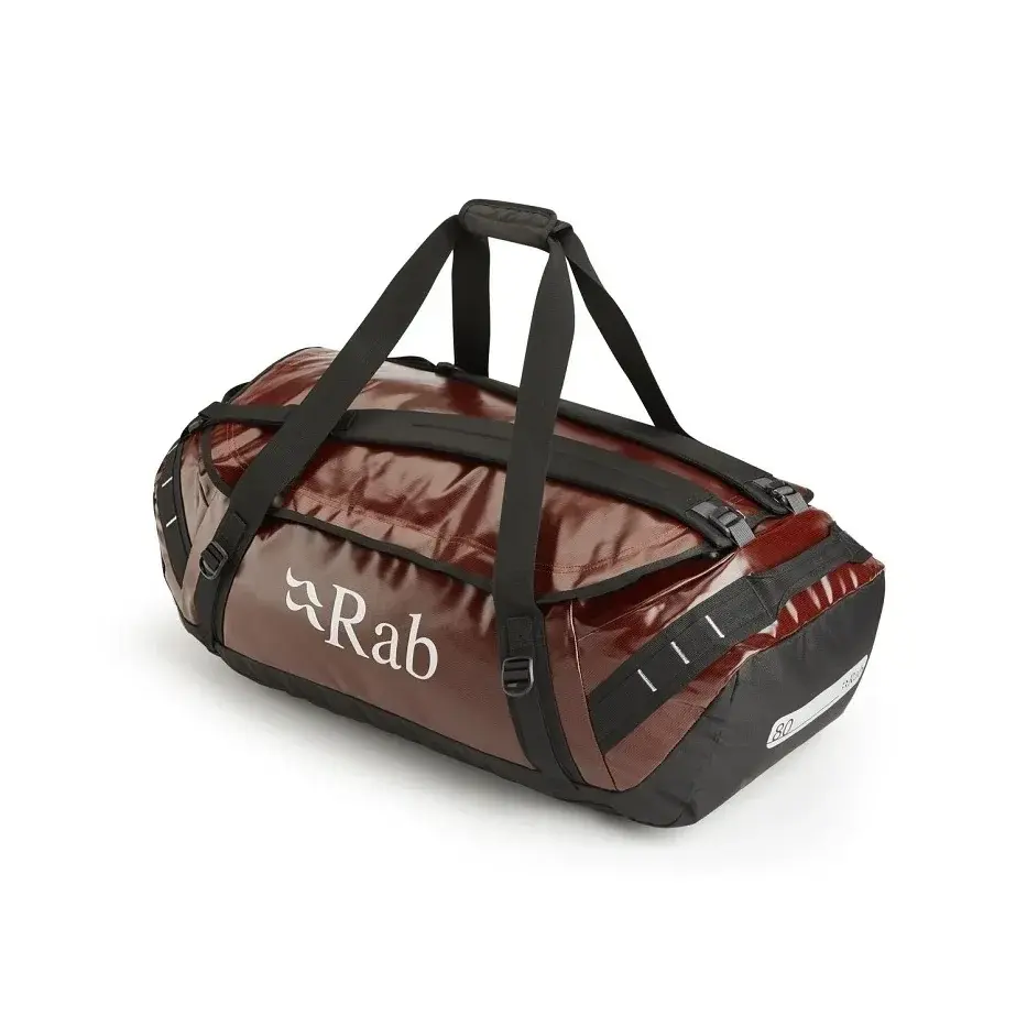 Cestovná taška RAB Expedition Kitbag II 80 red clay