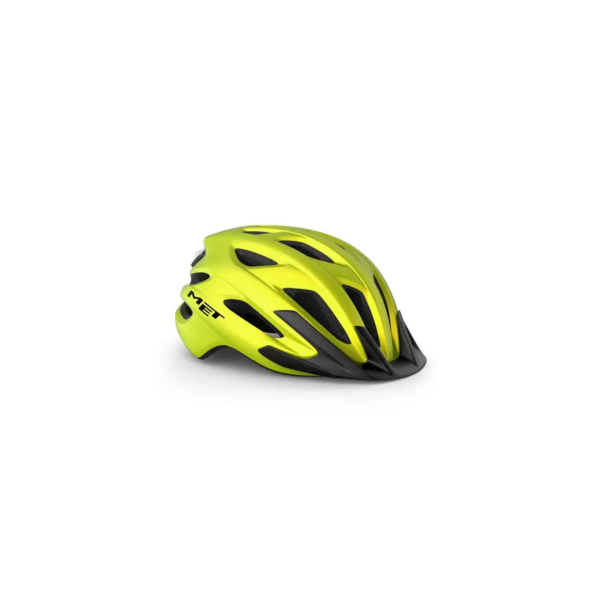 MET Cyklistická prilba MET Crossover MIPS lime žltá METalická