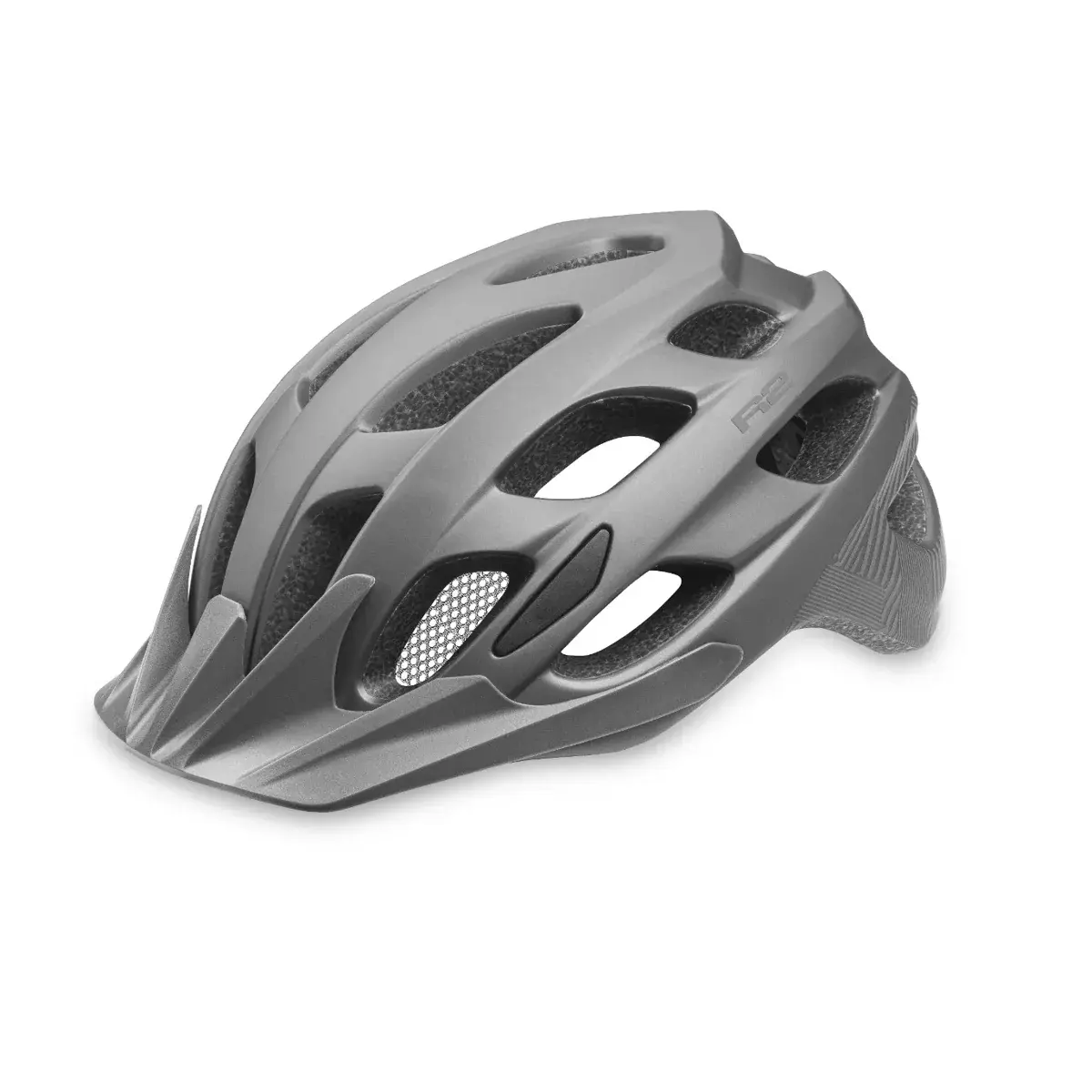 Cyklistická prilba R2 CLIFF sivá