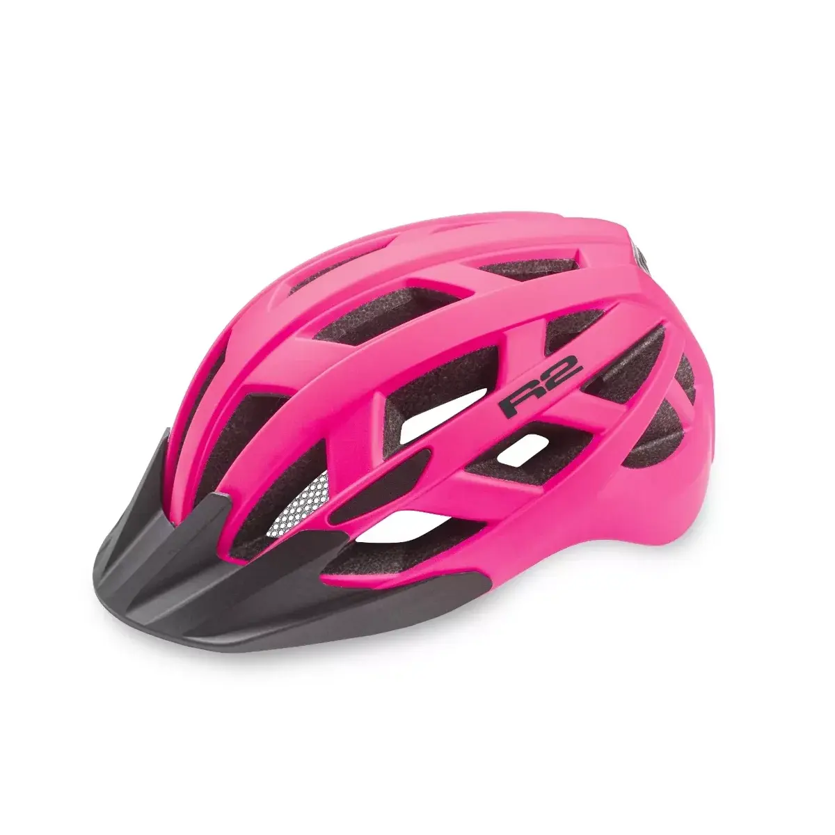 R2 Cyklistická prilba R2 LUMEN neon ružová