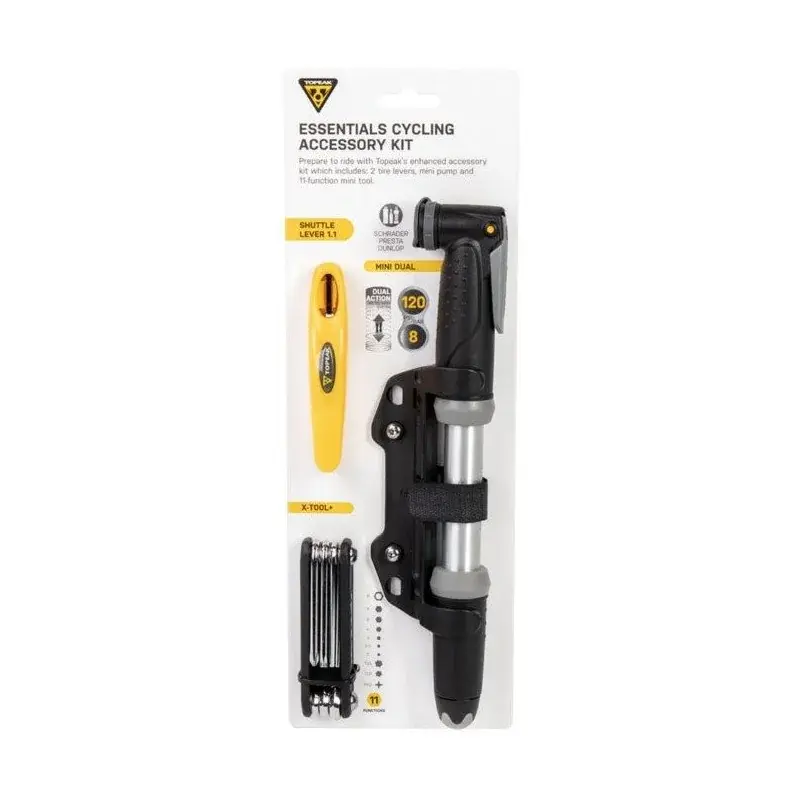 TOPEAK Cyklo súprava TOPEAK Essential Accessorry kit