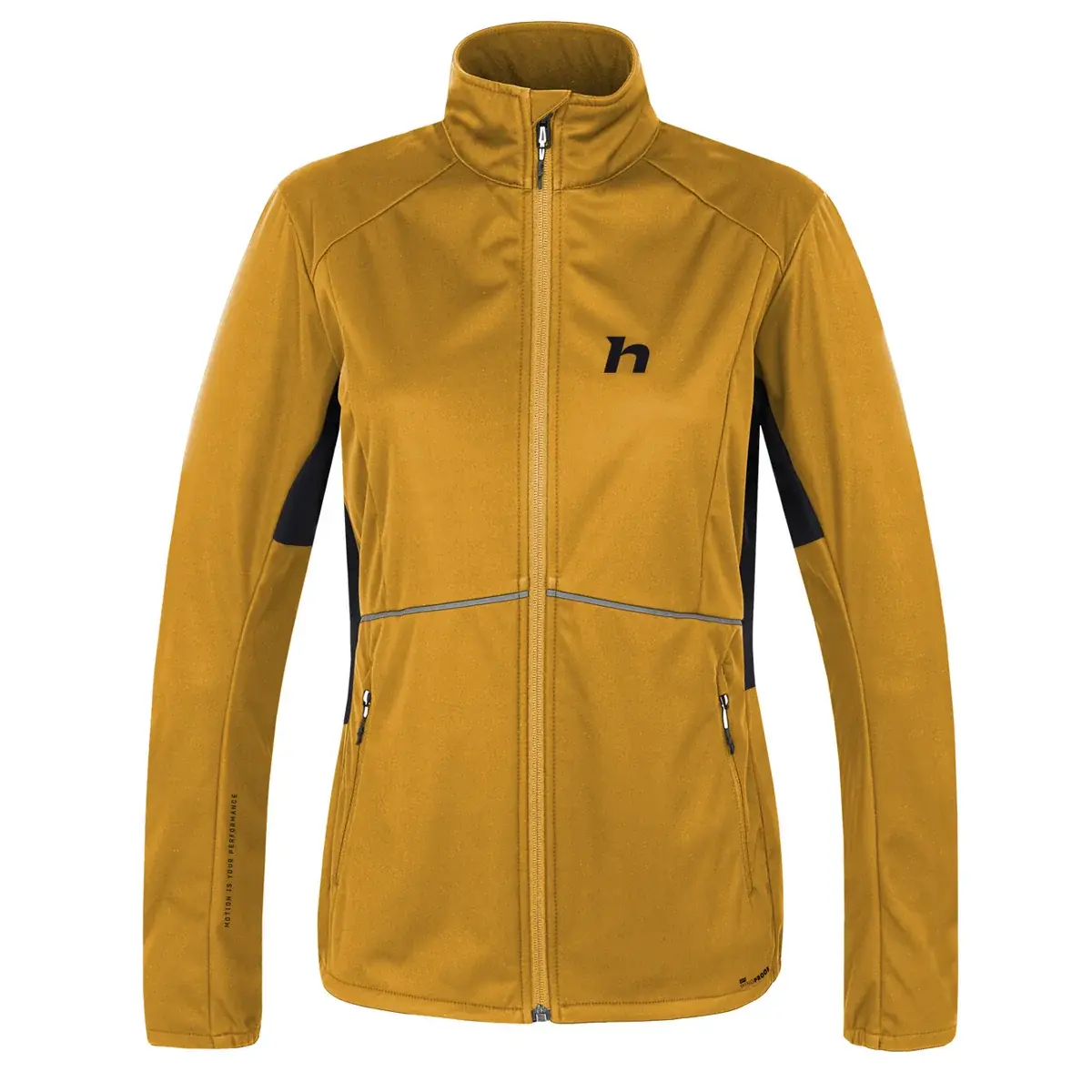 Dámska bežecká bunda Hannah Alison Golden yellow/anthracite