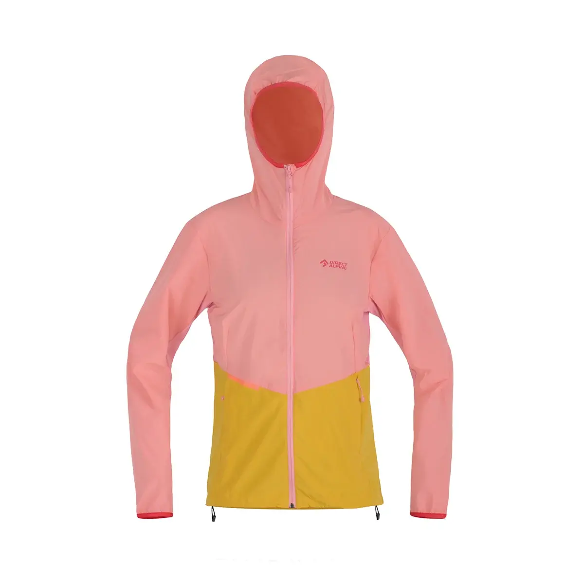 Direct Alpine Dámska softshellová bunda Direct Alpine Brenta Lady coral/mango