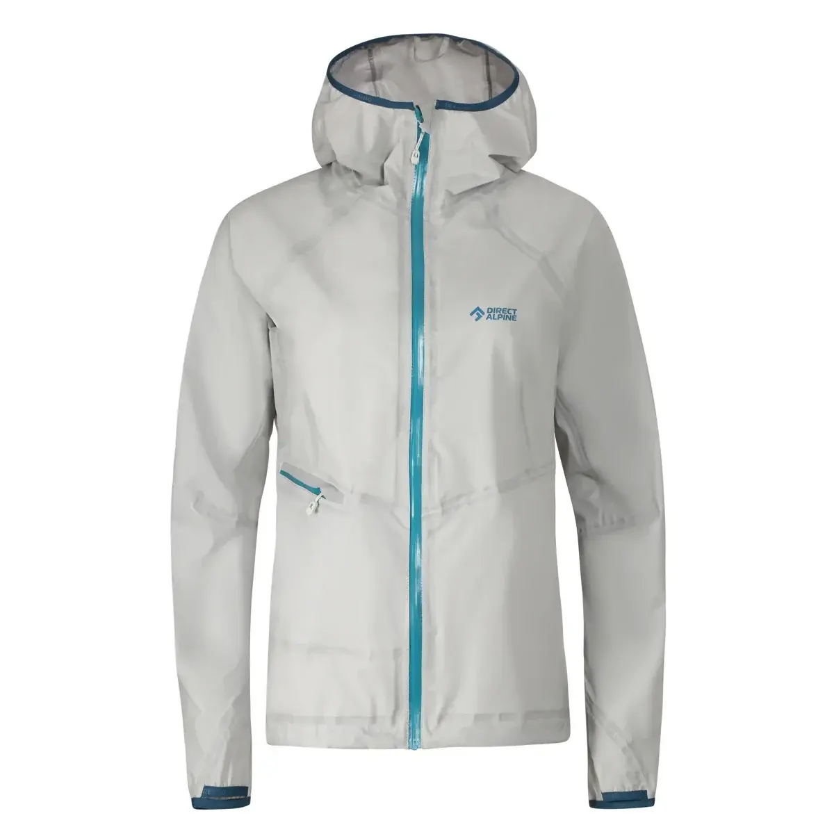 Direct Alpine Dámska bunda Direct Alpine Cyclone Lady grey/emerald