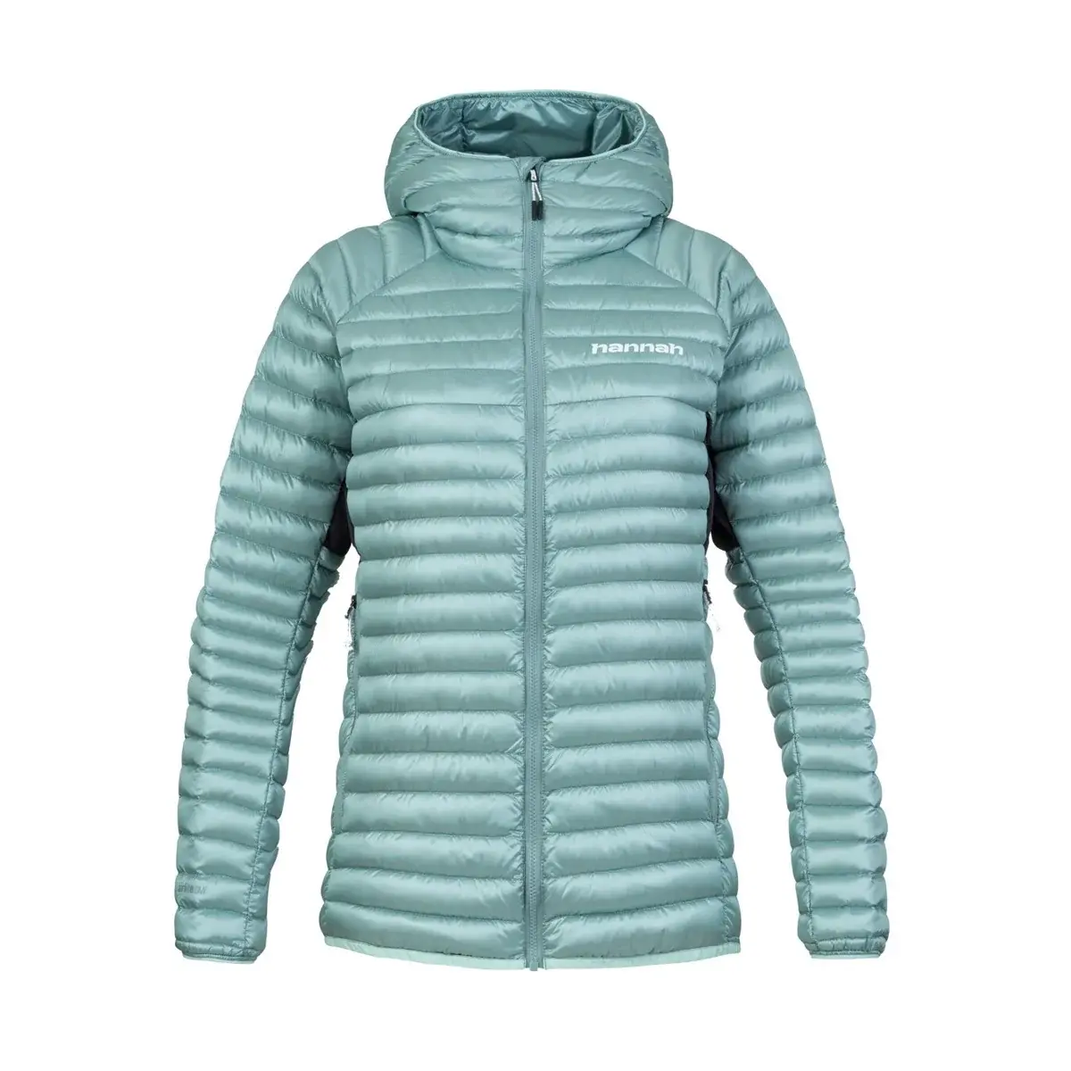 Dámska páperová bunda Hannah Mantis Hoody wasabi/asphalt