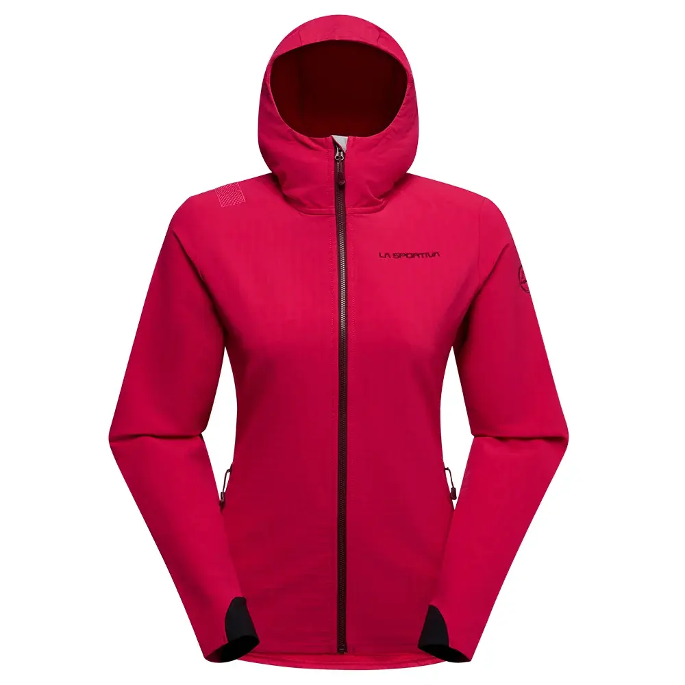 Dámska bunda La Sportiva DESCENDER STORM Jacket azalea/redwood
