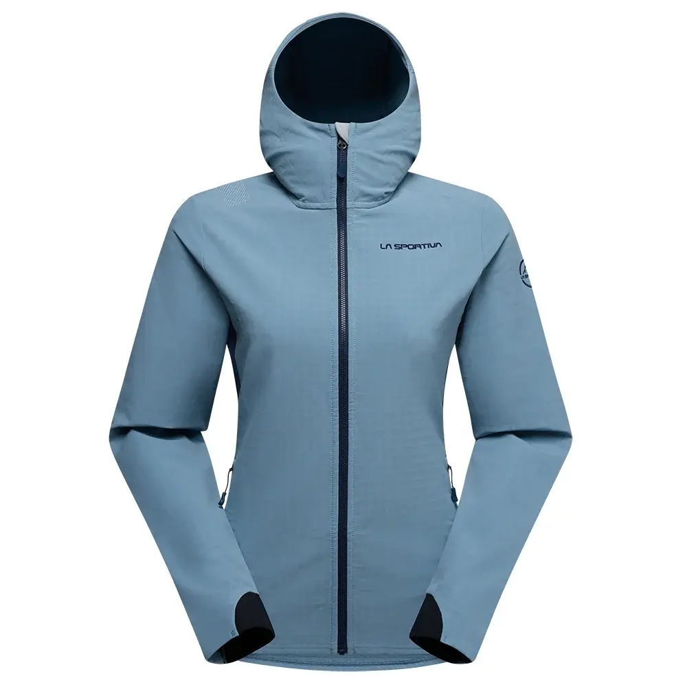 La Sportiva Dámska bunda La Sportiva DESCENDER STORM Jacket limestone/night sky