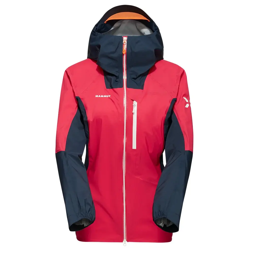 Dámska bunda Mammut Eiger Speed HS Hooded azalea-night