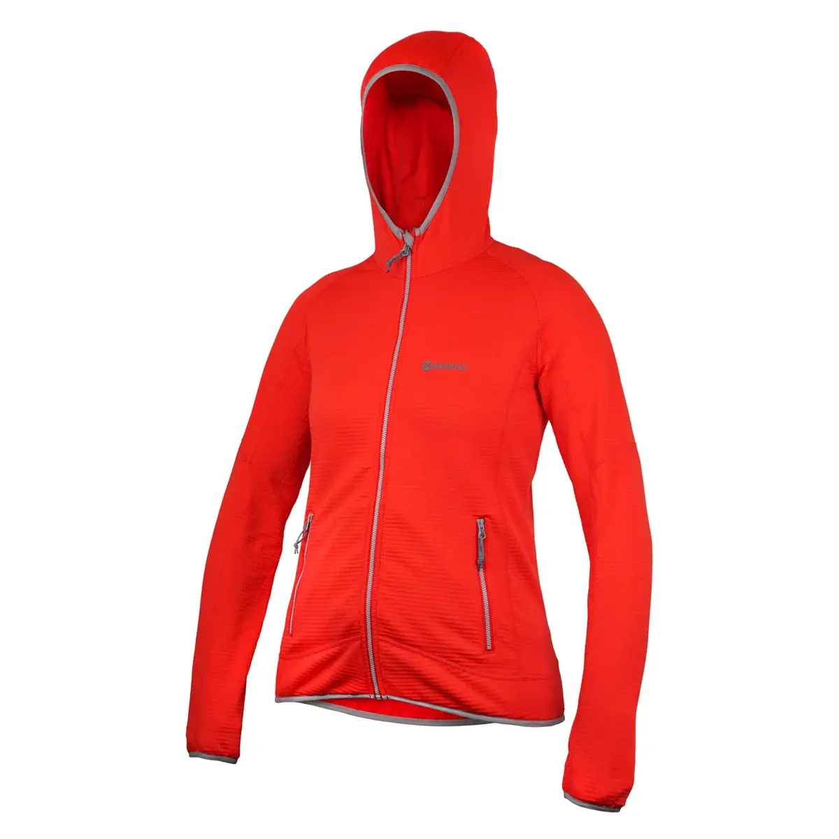 Warmpeace Dámska bunda / mikina Warmpeace Rigby Lady Poppy red