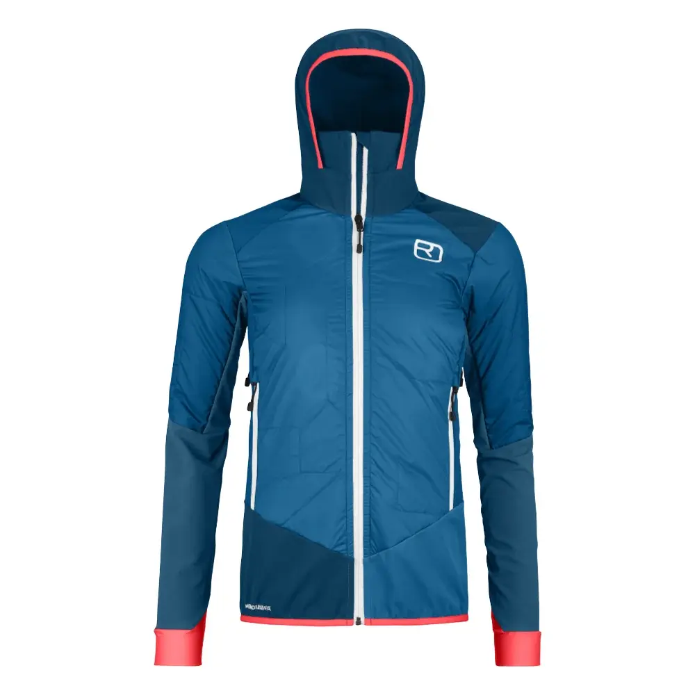 Ortovox Dámska bunda Ortovox W's Col Becchei Hybrid Jacket Mountain Blue