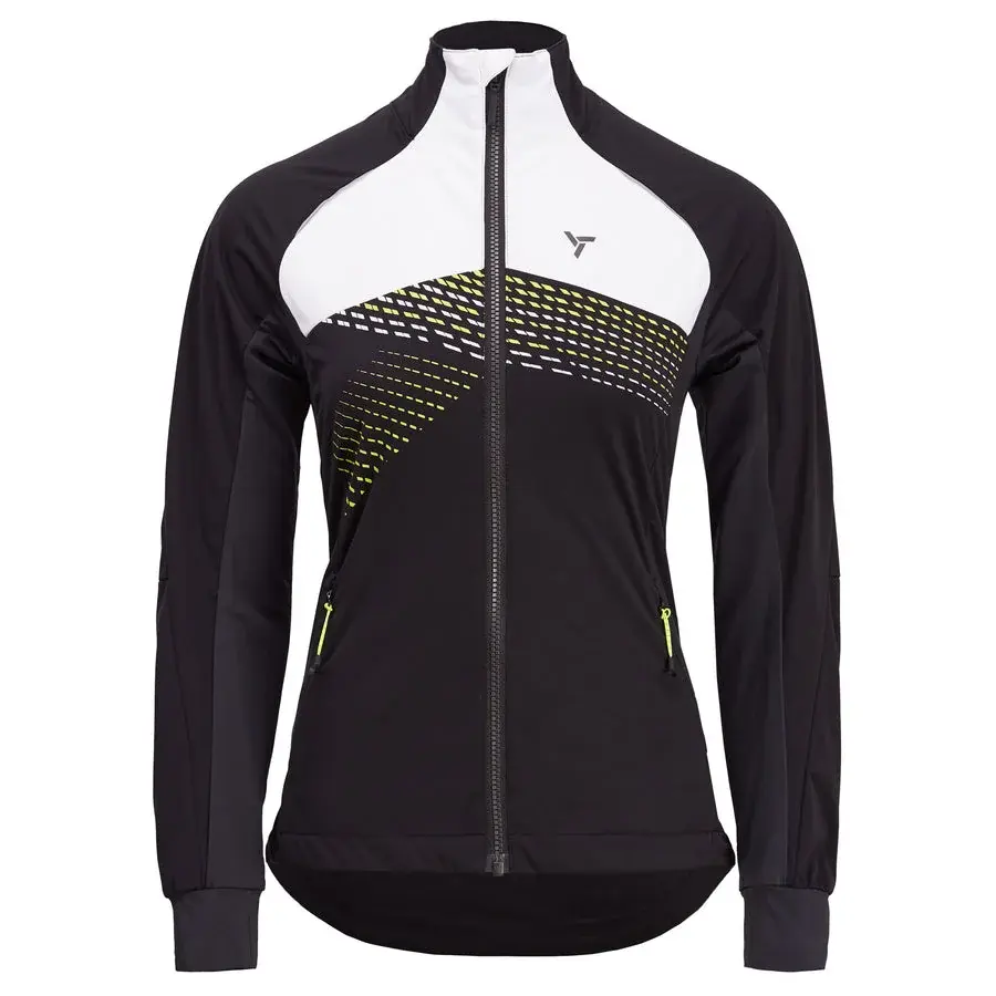 Silvini Dámska bežkárska bunda Silvini Serrone WJ1501 black-lime