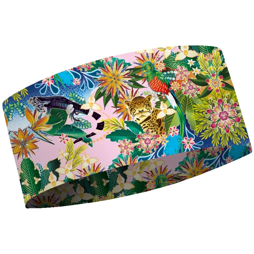 Dámska čelenka MATT C.Est.Coolmax Eco Headband Iguana jungle