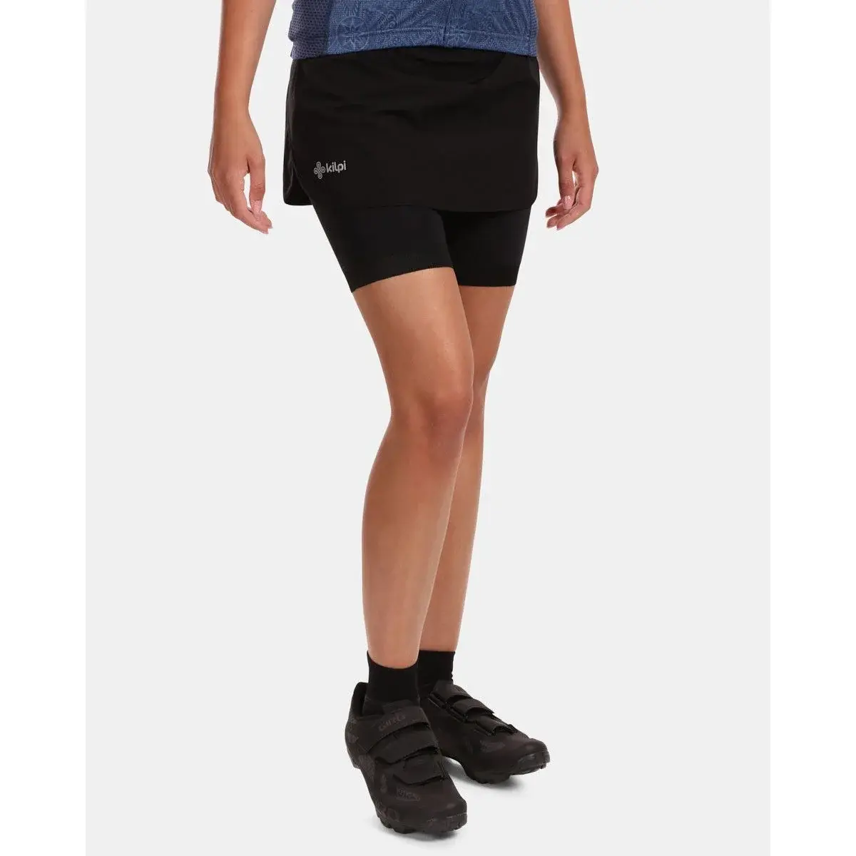 Kilpi Dámska cyklistická sukňa Kilpi Jola-W black