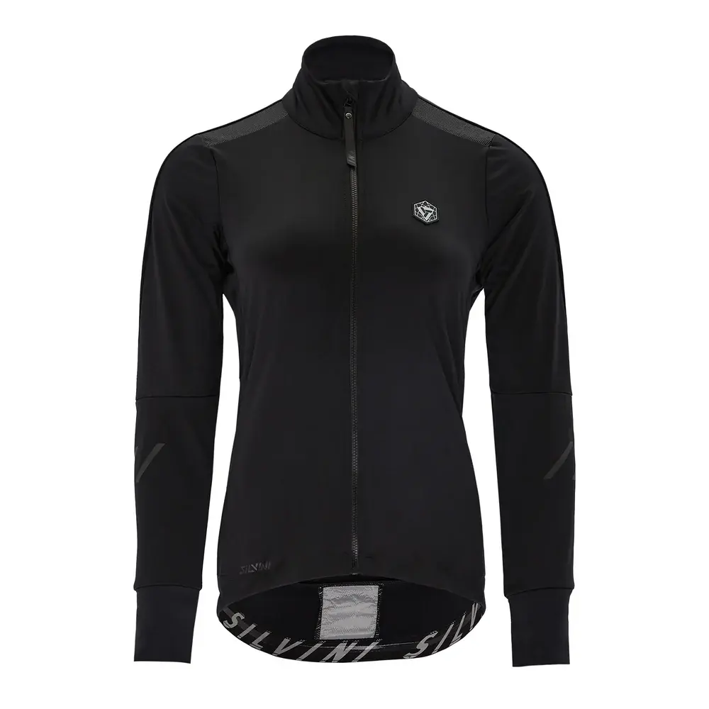 Dámska cyklo bunda Silvini black-white