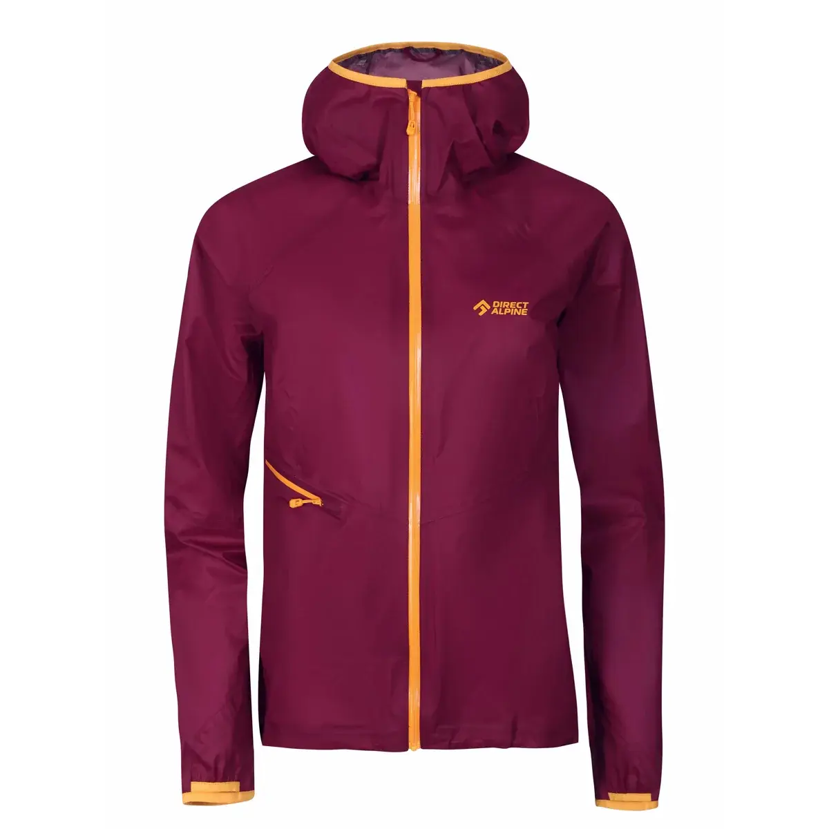 Dámska hardshellová bunda Direct Alpine CYCLONE LADY cherry/mango