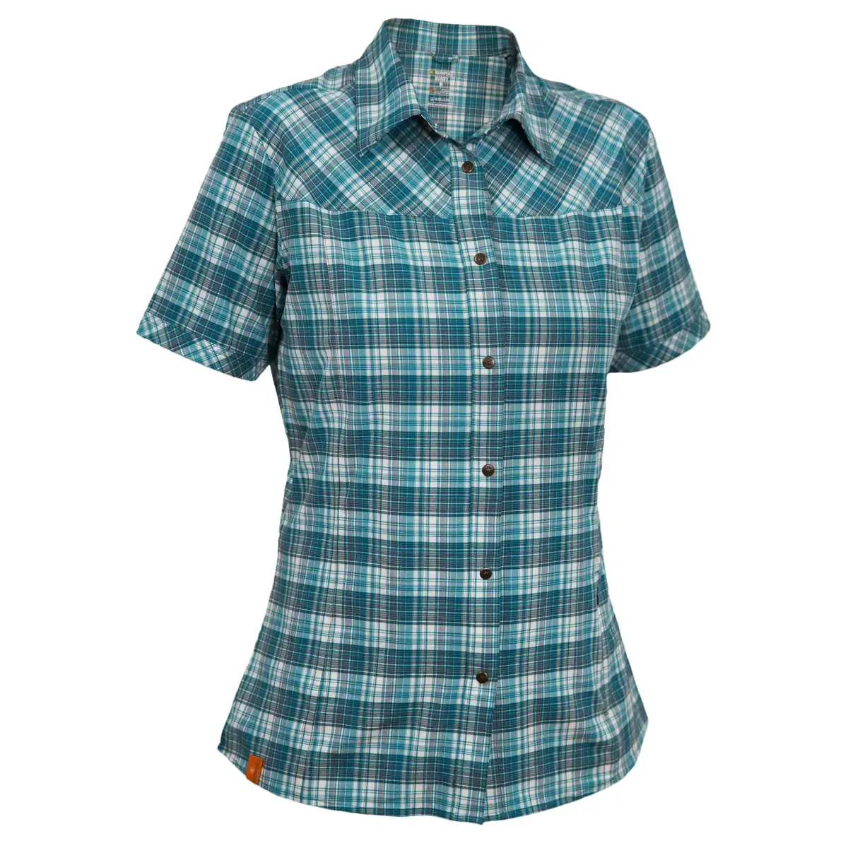 Warmpeace Dámska košeľa s krátkym rukávom Warmpeace Burry Lady Blue
