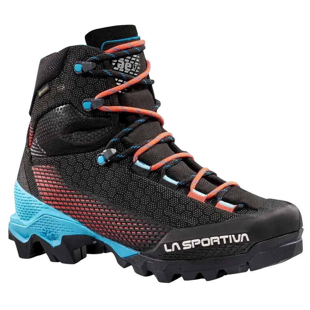 La Sportiva Dámska členková topánka La Sportiva Aequilibrium ST GTX Women black/hibiscus
