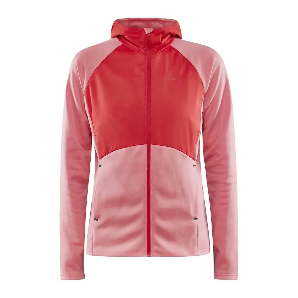 Dámska mikina Craft ADV Essence Jersey ružová s červenou