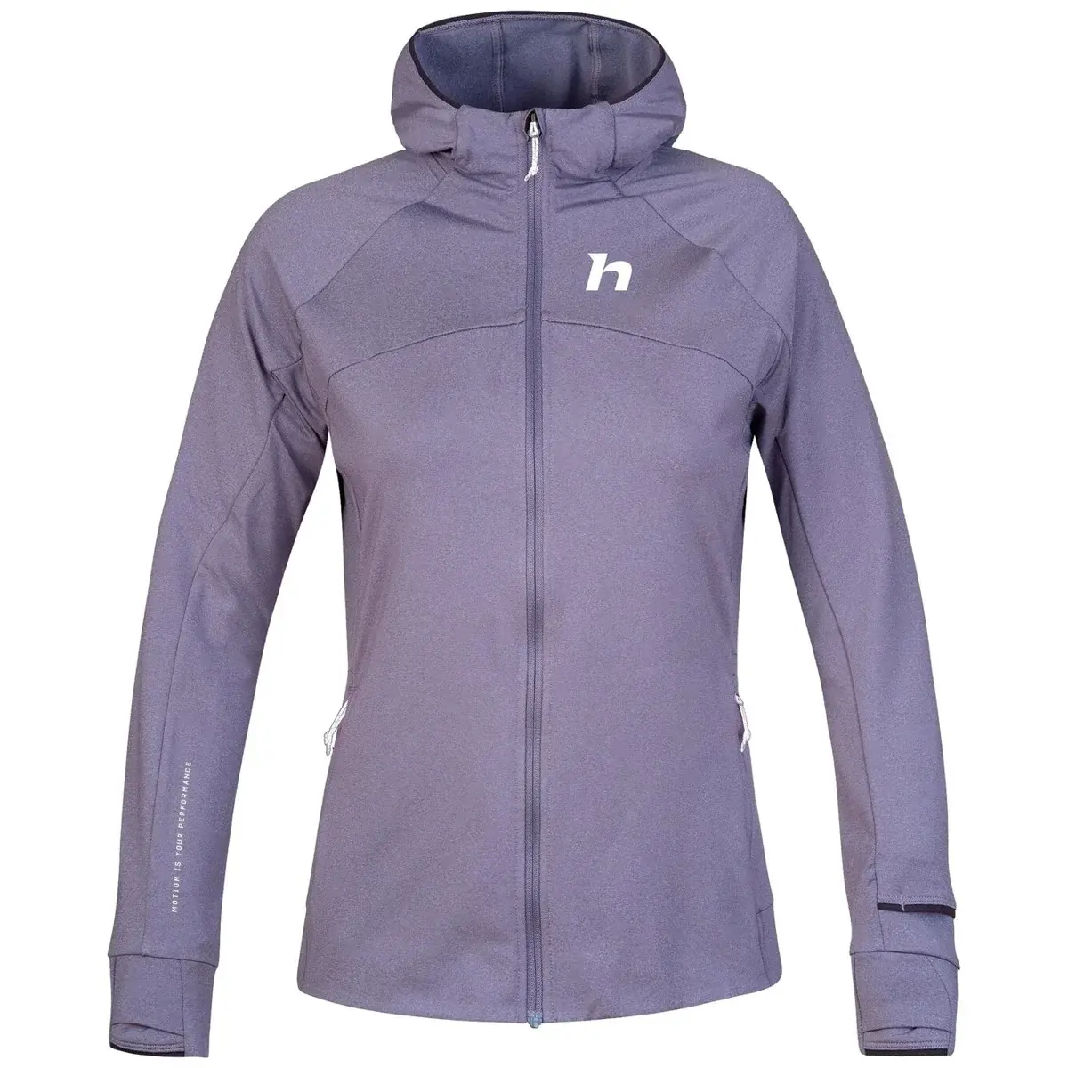 Dámska mikina Hannah Eli Hoody gray ridge mel