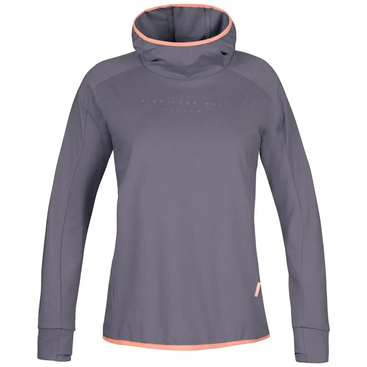 Hannah Dámska mikina Hannah Nyma Hoody gray ridge mel
