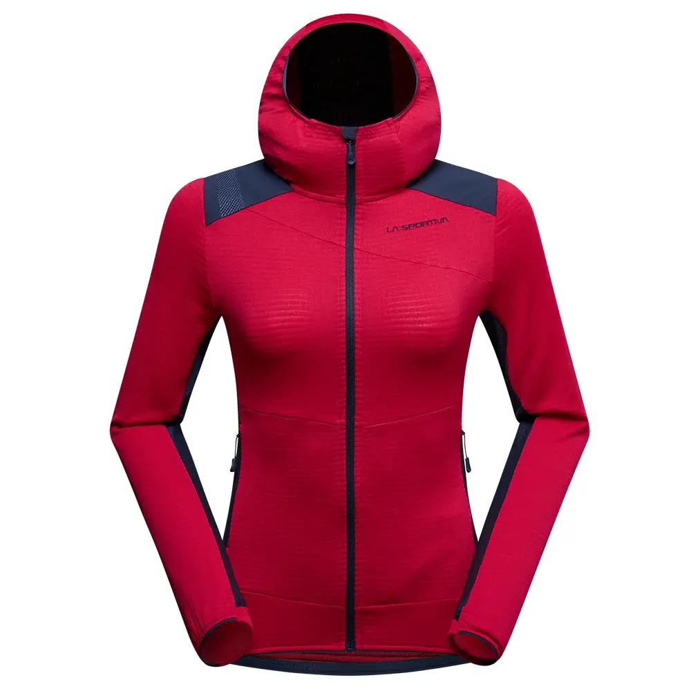 La Sportiva Dámska mikina La Sportiva AEQUILIBRIUM THERMAL HOODY azalea/night sky