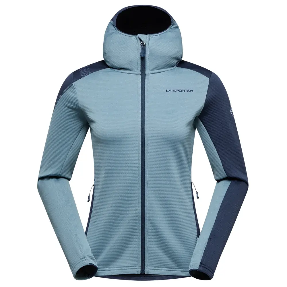 La Sportiva Dámska mikina La Sportiva CHILL THERMAL HOODY limestone/night sky