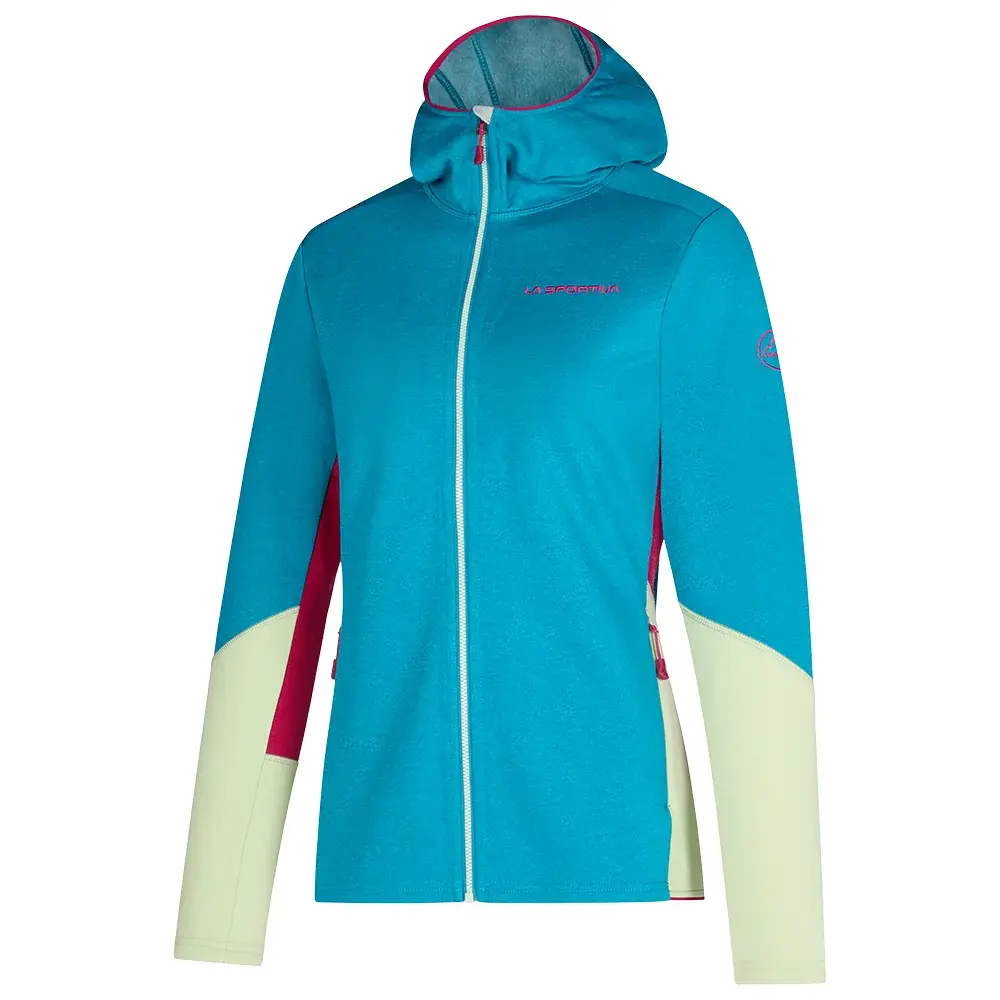 Dámska mikina La Sportiva Cosmic Hoody Crystal/Celadon