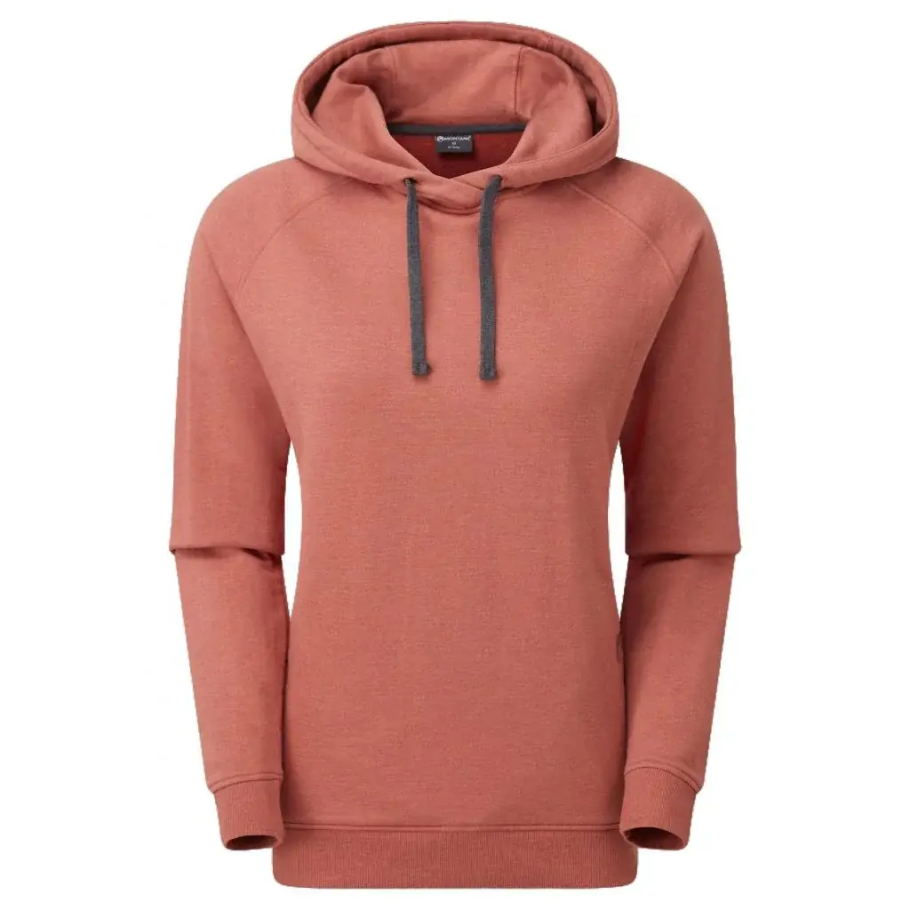 Montane Dámska mikina Montane Womens Off Limits Cotton Hoodie 2.0 Terracotta