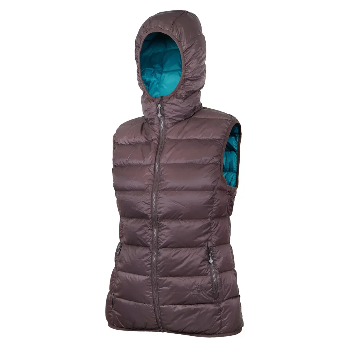Warmpeace Dámska páperová vesta Warmpeace Yuba Lady Shale/harbor blue