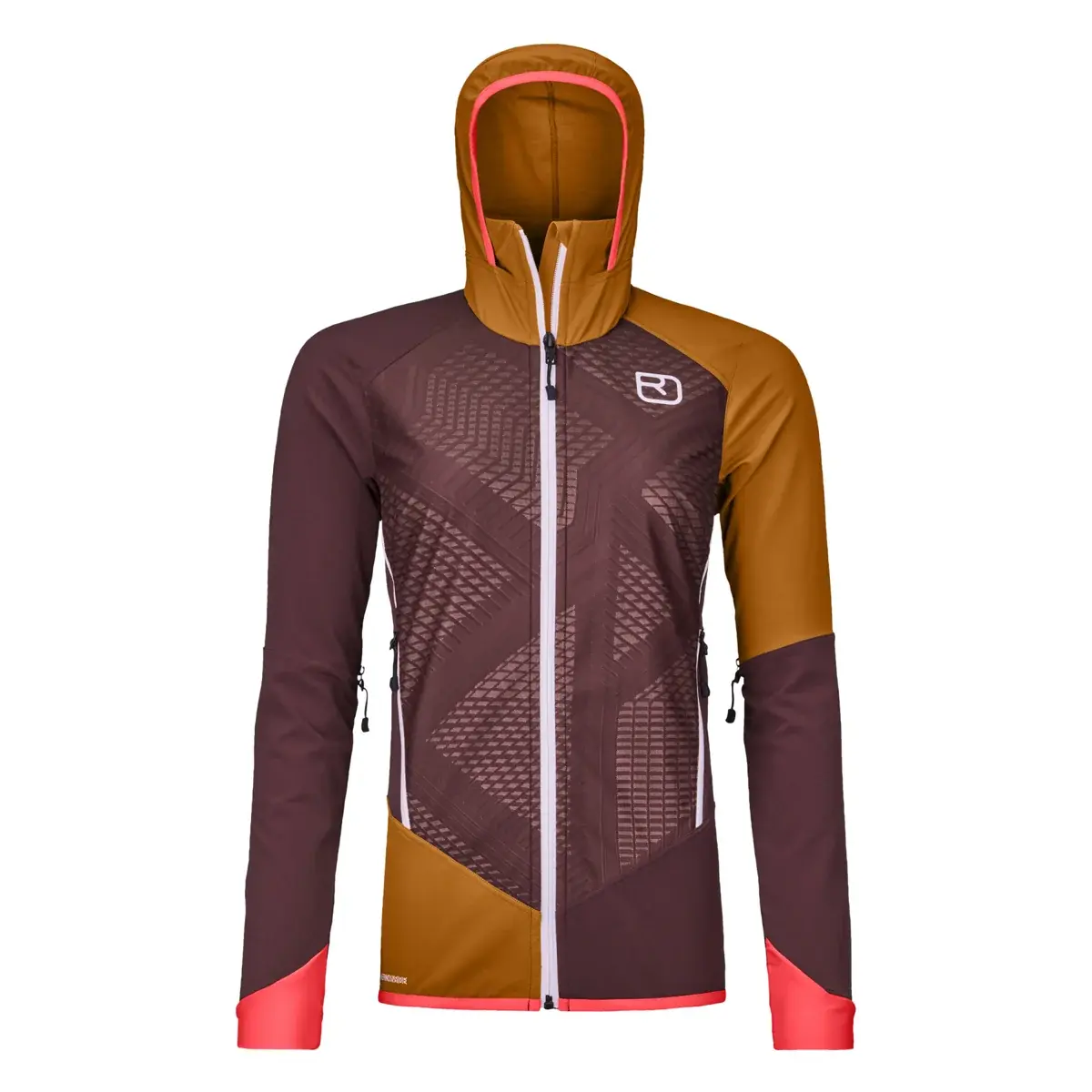 Dámska skialpinistická softshellová bunda Ortovox W's Col Becchei Jacket Winetasting