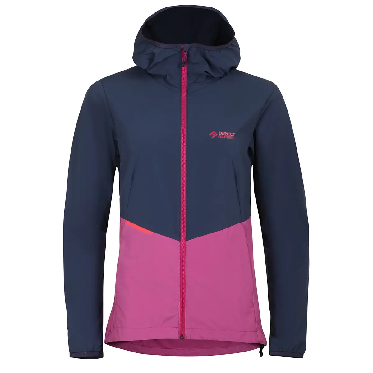 Dámska softshellová bunda Direct Alpine Brenta Lady navy/orchid