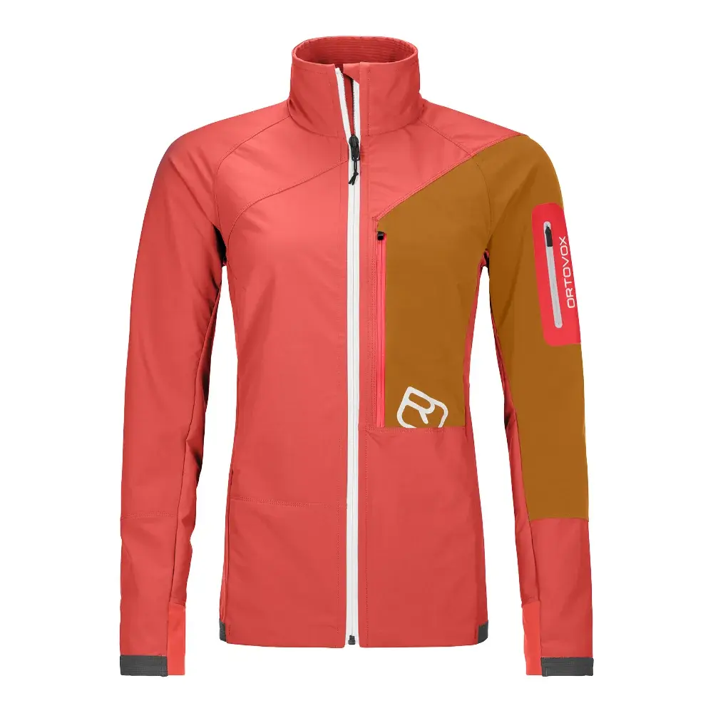 Dámska softshellová bunda Ortovox W's Berrino Jacket Coral
