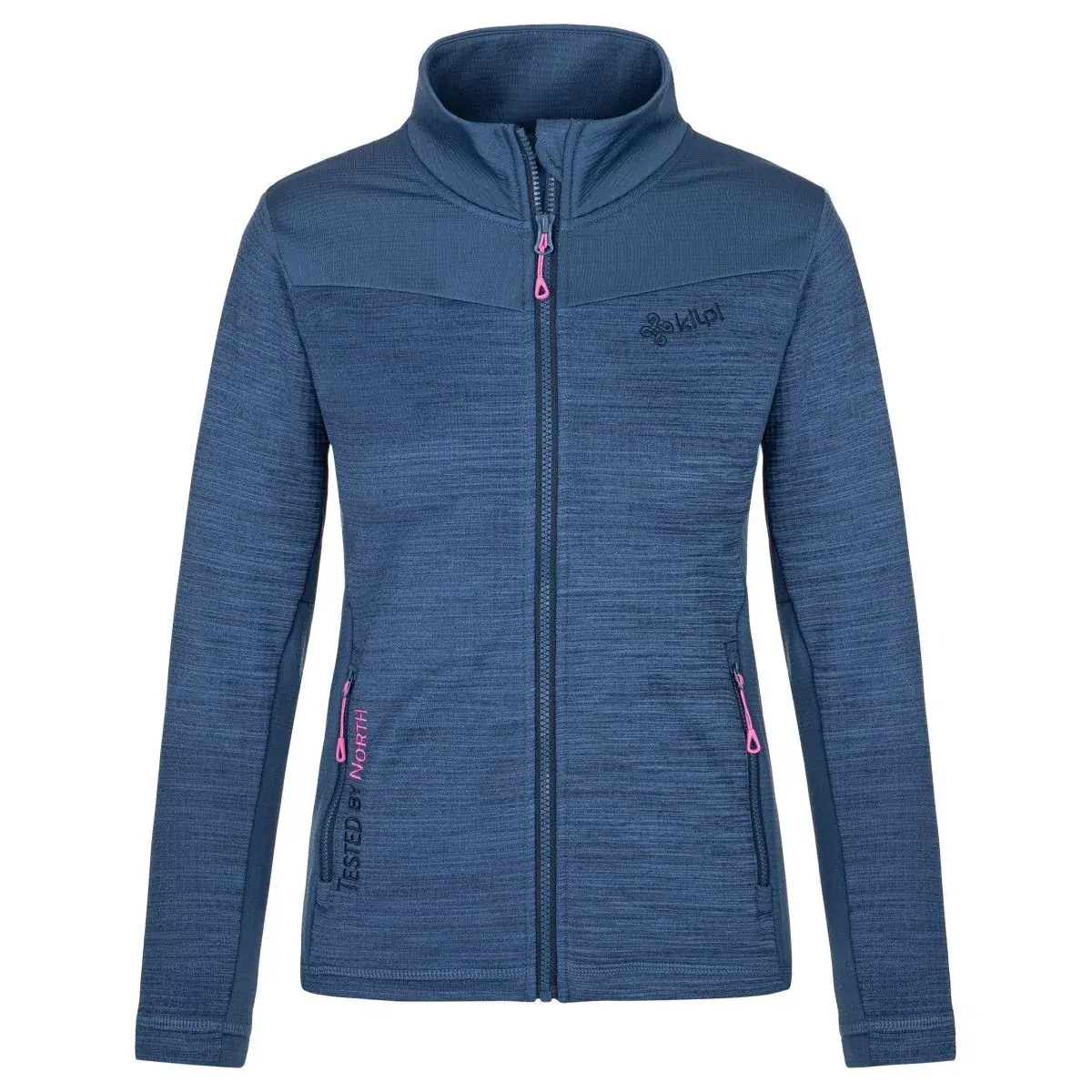 Dámska športová mikina bez kapucne Kilpi SIREN-W modrá