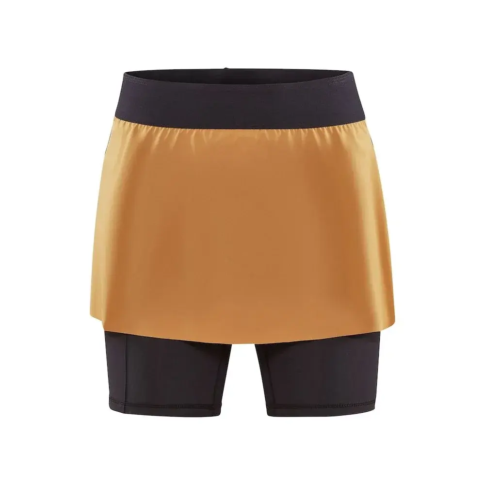 Craft Dámska sukňa Craft PRO Trail 2in1 oranžová