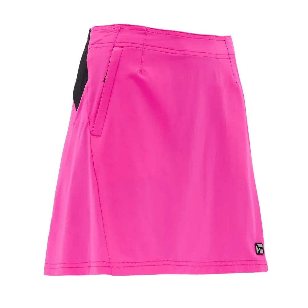 Dámska sukňa na bicykel Silvini Invio Pink black