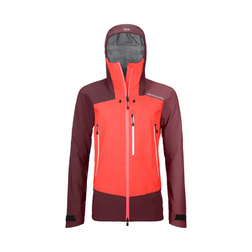 Ortovox Dámska technická a horská bunda Ortovox W's Westalpen 3L Jacket Coral