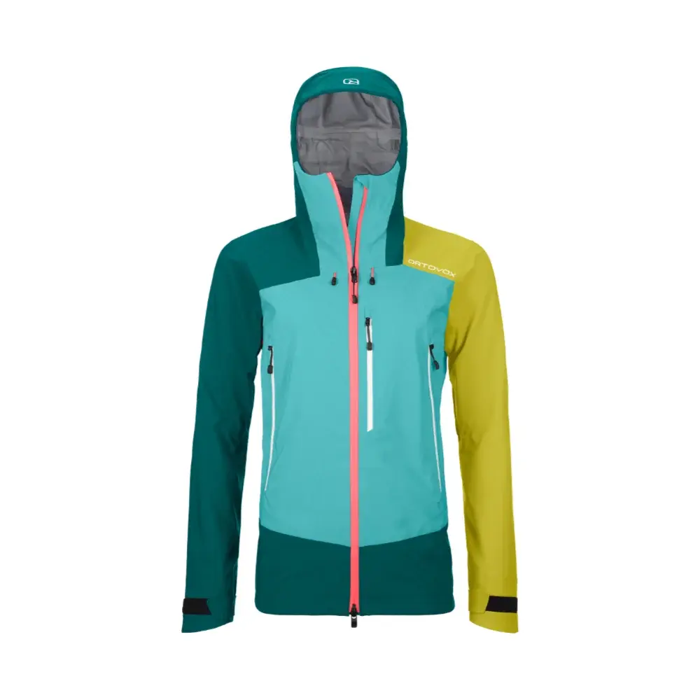 Dámska technická a horská bunda Ortovox W's Westalpen 3L Jacket Ice waterfall