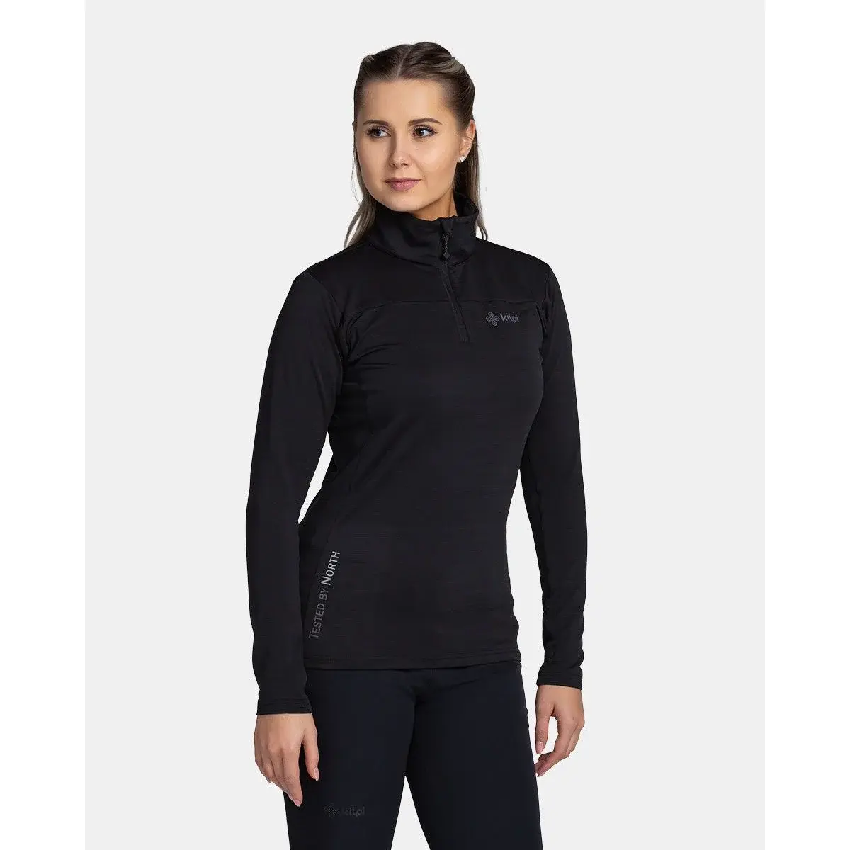 Dámska technická mikina Kilpi Montale-W Black