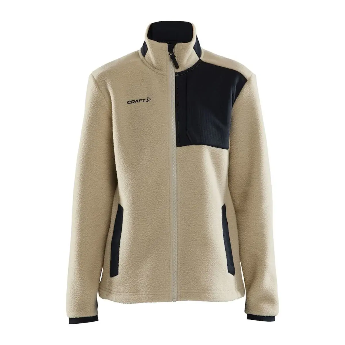 Craft Dámska teplá mikina Craft ADV Explore Pile Fleece Sivá