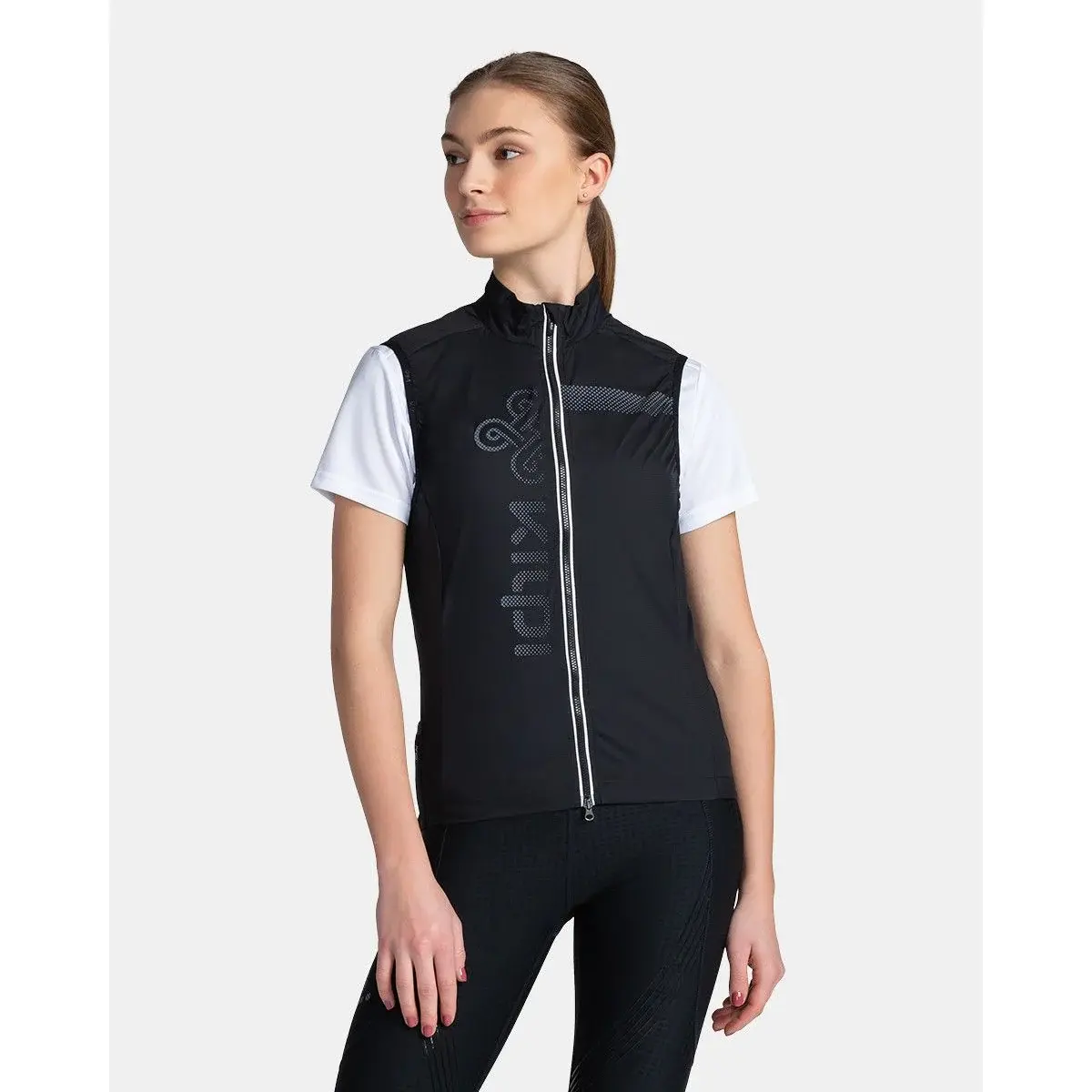 Kilpi Dámska cyklovesta Kilpi Flow-W BLK