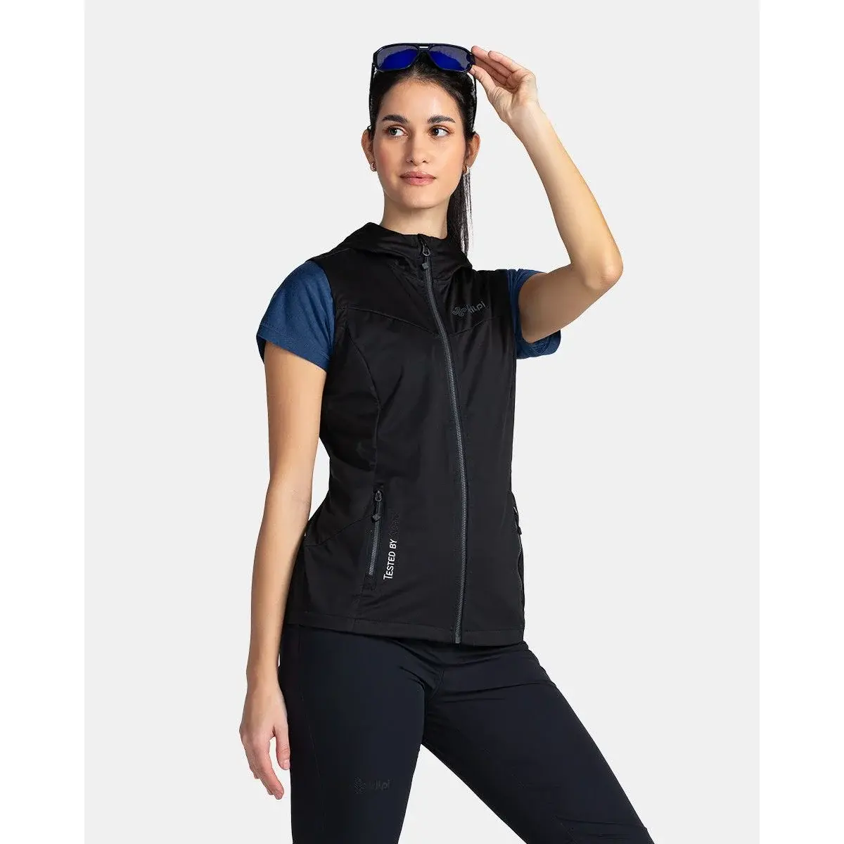 Kilpi Dámska softshellová vesta Kilpi Monilea-W BLK