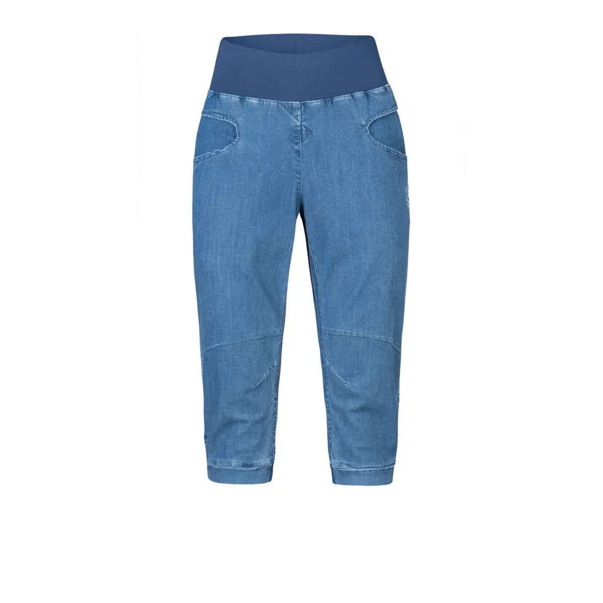 Rafiki Dámske lezecké 3/4 nohavice Rafiki Chain Capri denim