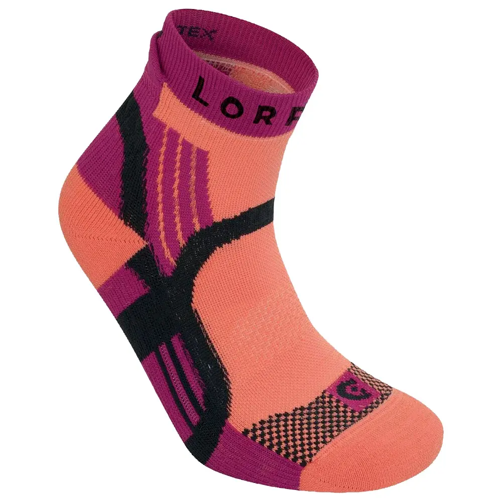 Lorpen Dámske bežecké ponožky Lorpen T3 Trail Running Padded Eco 9028 CORAL