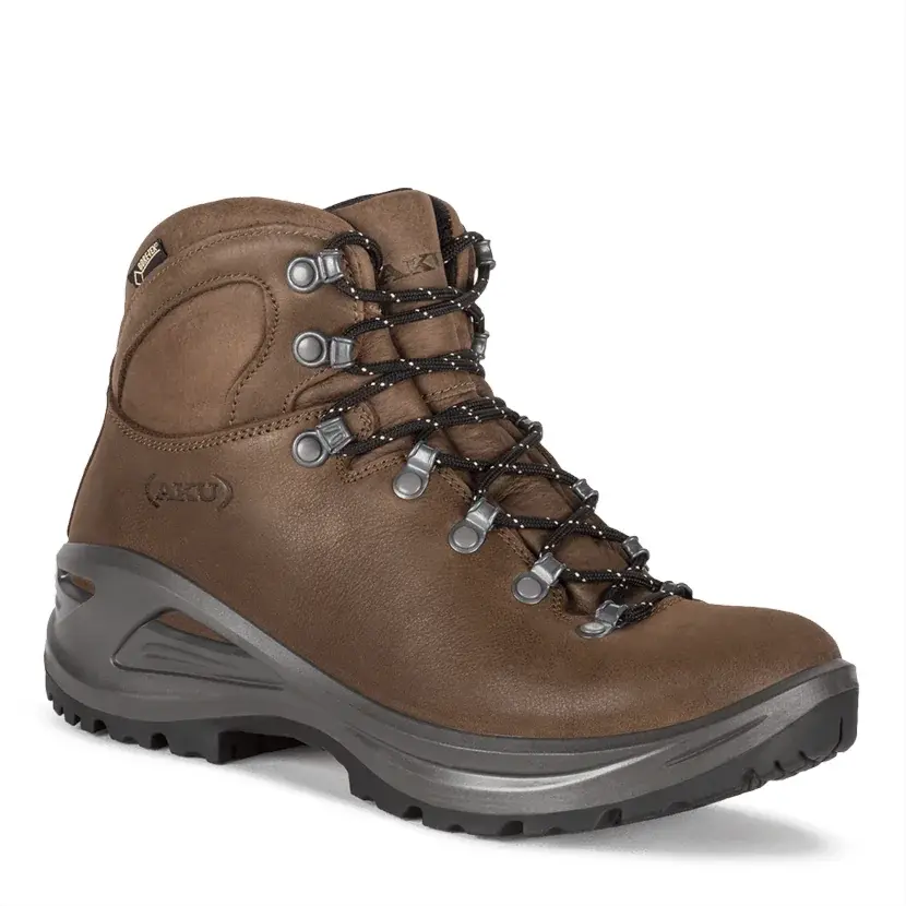 AKU Dámske členkové topánky AKU Trekker Tribute II GTX W Brown
