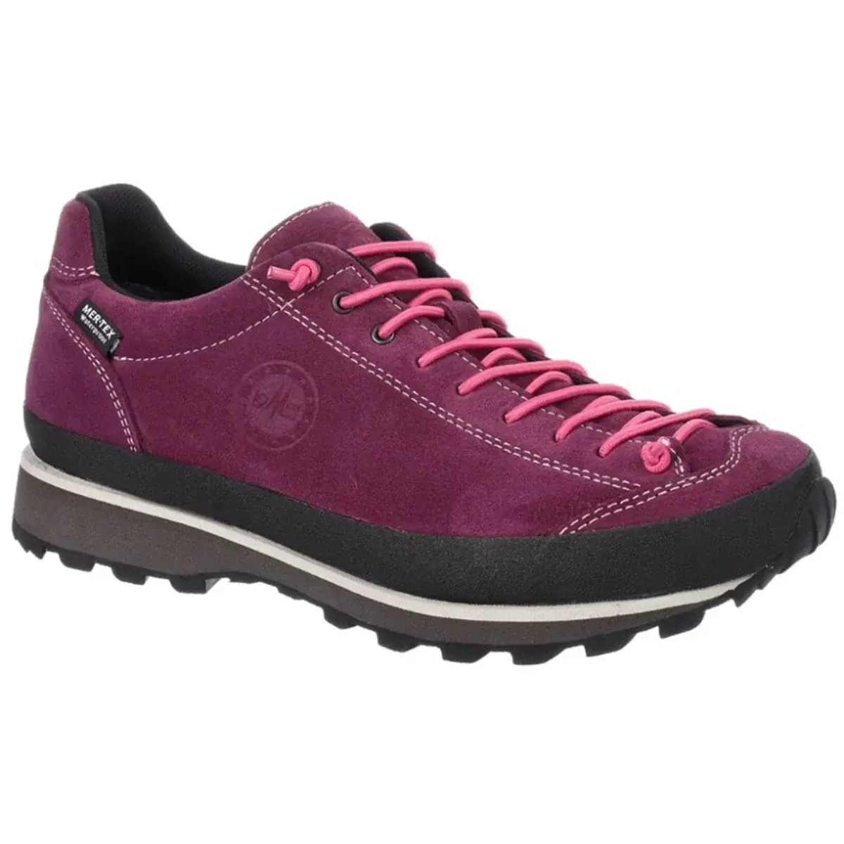 Lomer Dámske topánky Lomer Bio Naturale Low MTX cardinal/pink