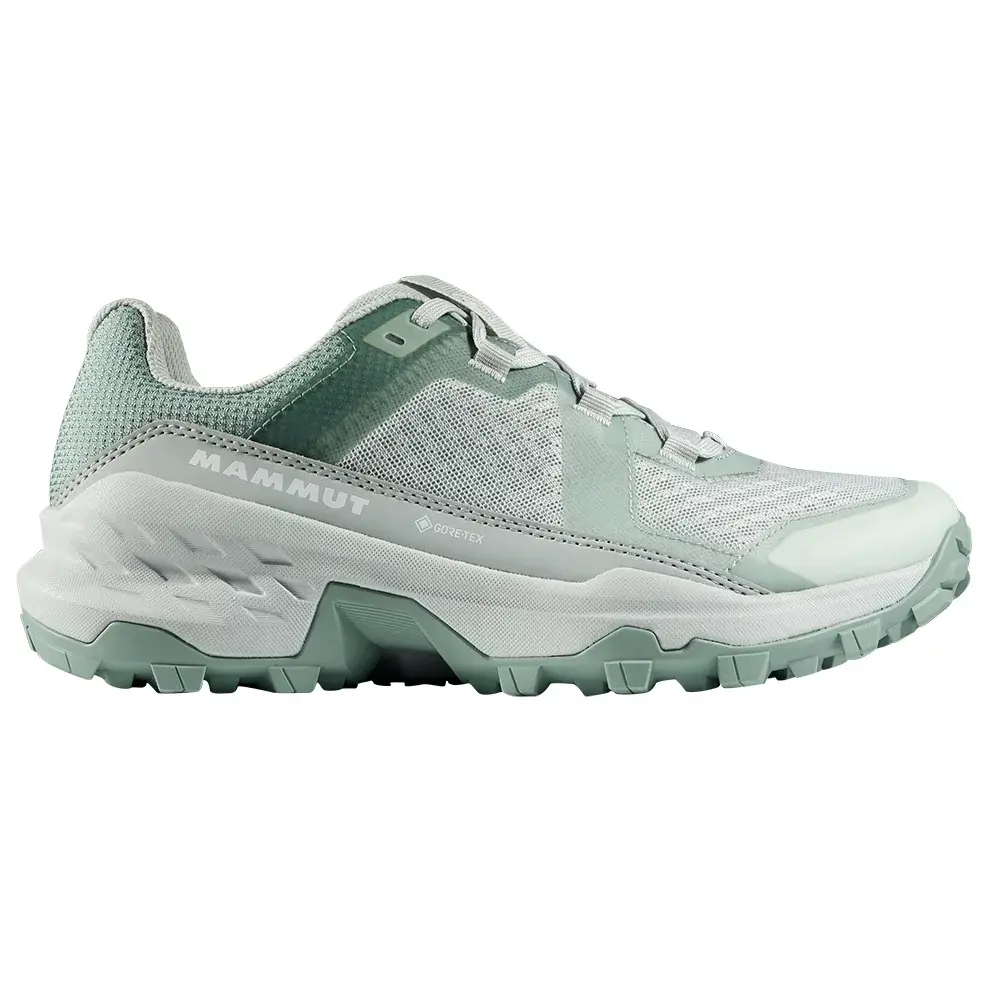 Dámske topánky Mammut Girun II Low GTX 1315 silver sage-white