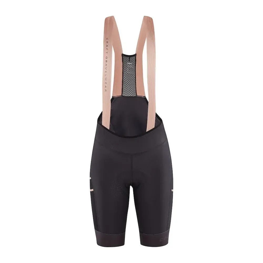 Craft Dámske cyklokalhoty Craft PRO Gravel sivá